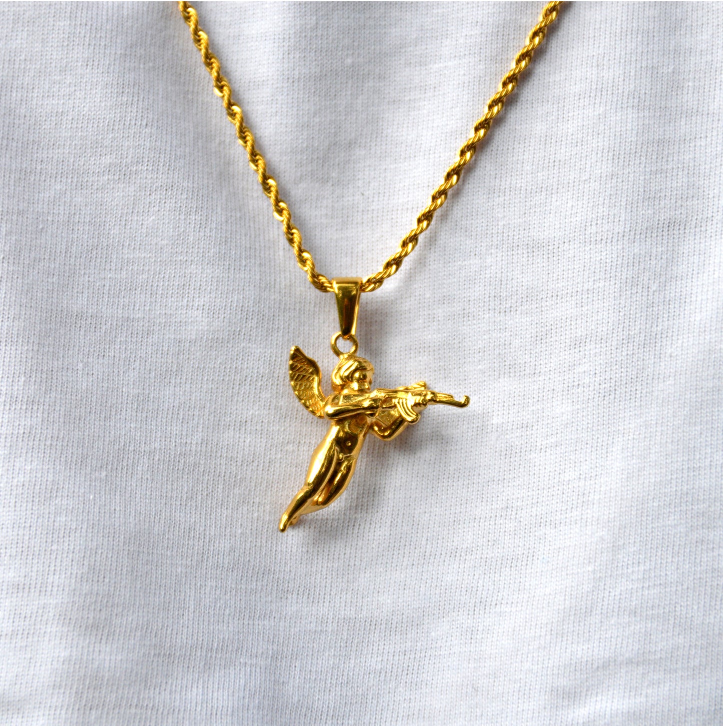 Cupid Gunner Pendant