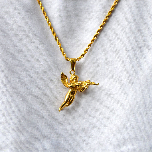 Cupid Gunner Pendant