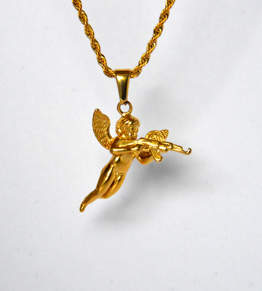 Cupid Gunner Pendant